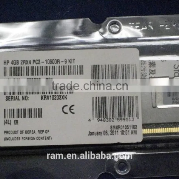 New Server Memory----- DDR3-1333 (PC3--10600) 4GB(1x4GB) Ram 500658-B21 photo-2