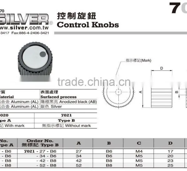 For Milling Machine and Lathes Use Taiwan Aluminum Control Knobs photo-2