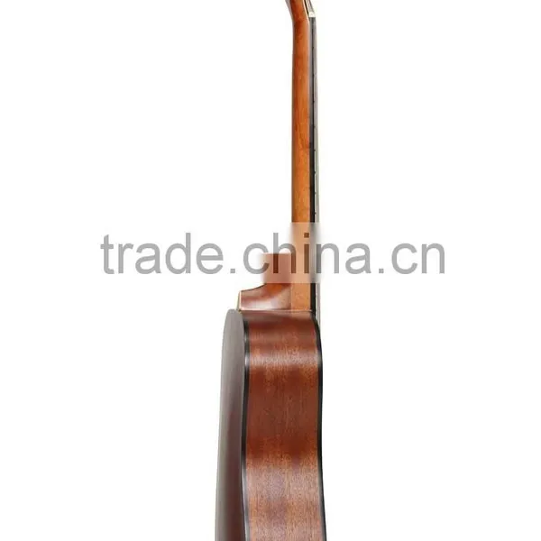 China Supplier UKU Brand 34" Chinese Wholesale Nature Color Spruce Body Mahogany Neck Global Acoustic Guitar photo-3