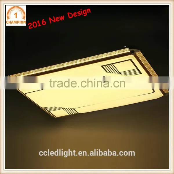 2016 New Design Lighting Fixture Led Ceiling Light Square Semi-flushmount Ceiling Light photo-3