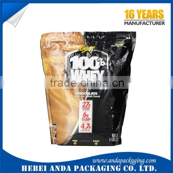 China Supplier Whey Protein Powder Bag/plastic Bag for Whey Protein Powder Packaging photo-3