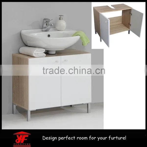 Cheap Classic Country Style MDF Waterproof Wood Bathroom Vanity Cabinet