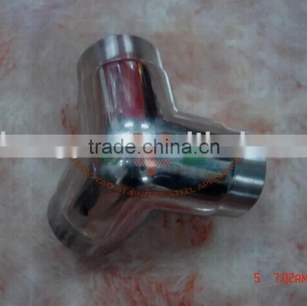Stainless Steel Fitting for Slot Handrail Pipes