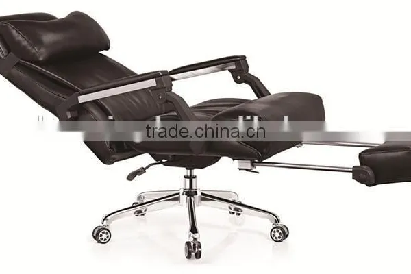 Special Design Leather Reclining Chair With Leg Rest photo-2