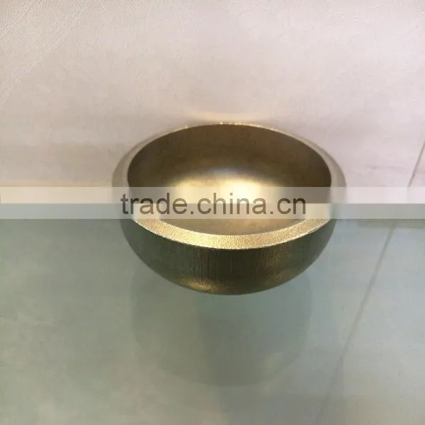 Large Steel Pipe End Cap DN 600 24 Inch Vacuum Fittings photo-3