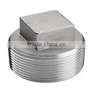 11/4 " Threaded NPT Square Head Plug /Stopper Pipe Fitting photo-5