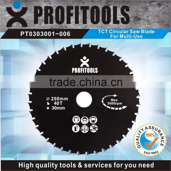Good Quality TCT Circular Saw Blade for Multi-use With Good Price