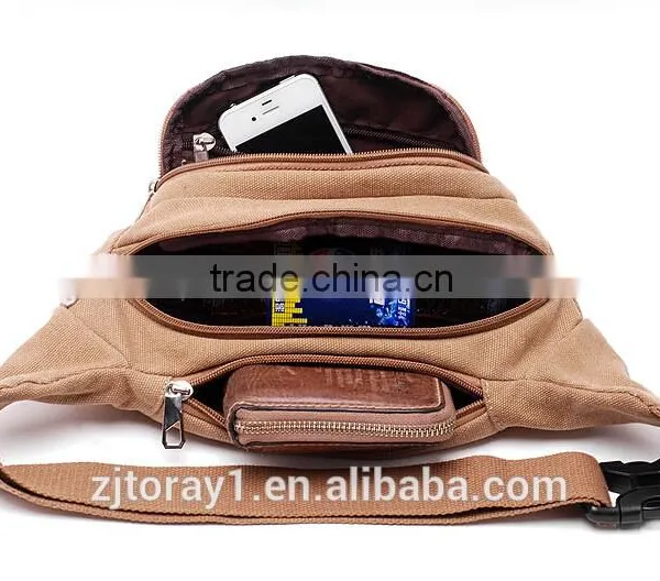 Men's Casual Bag Canvas Sport Waist Bag First Class Price photo-4