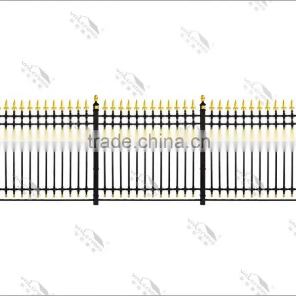 China Power Coated Decorative Aluminum Garden Fence for Villa photo-4