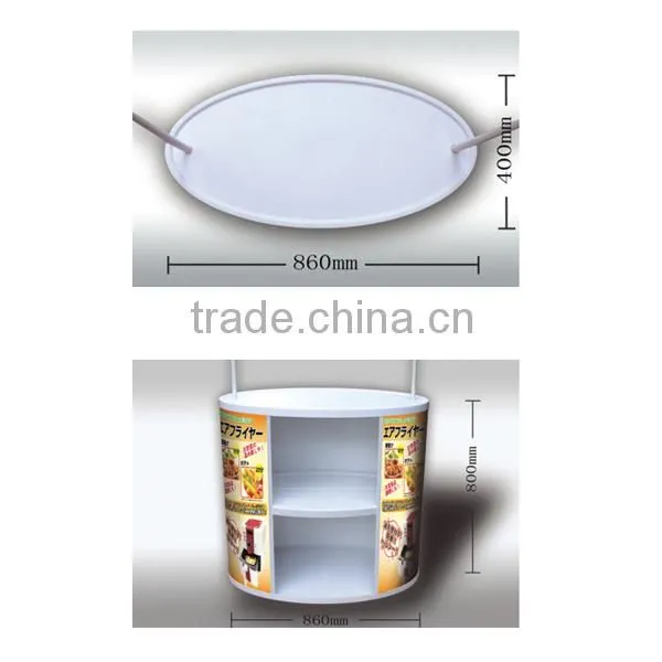 Economical Portable OVAL Promotional Table photo-3