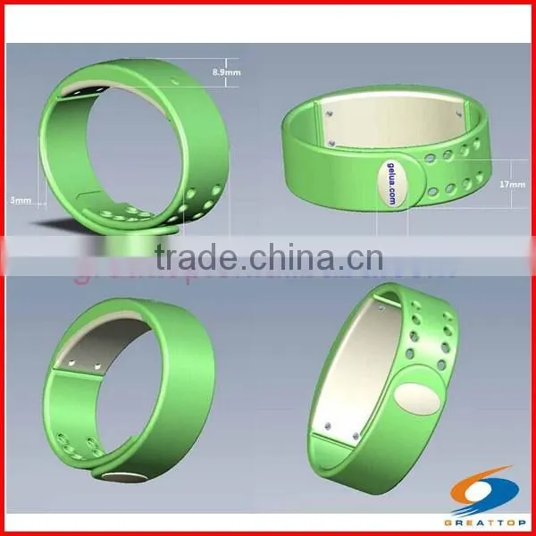 2015 New Hot Sale Manual 3d Sport Led Wristband Pedometer photo-5
