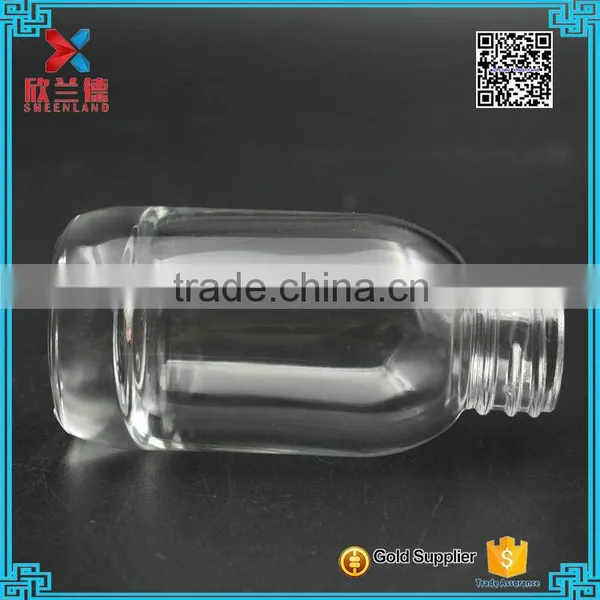 Eco-friendly 190ml Reed Diffuser Glass Bottle Cute Round Shape photo-5