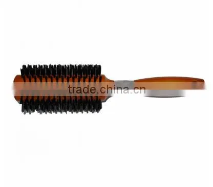Round Wooden Hairbrush