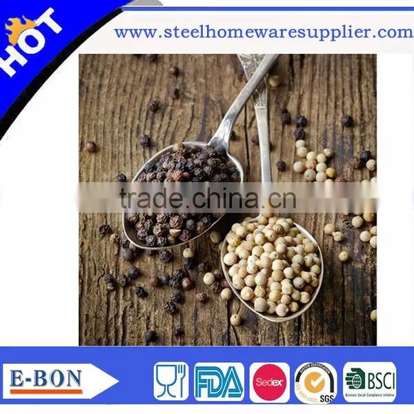 High Quality Hot Sale Stainless Steel Button Salt and Pepper Mill for Restaurant photo-6
