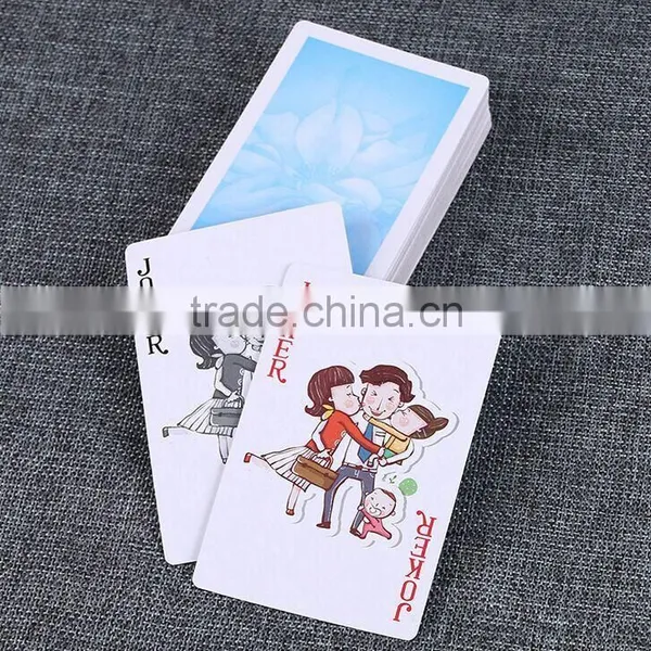 Custom Matt Lamination Transparent Poker Cards Glossy Naked Girl Playing Cards Engraved Playing Cards ---DH20547 photo-5