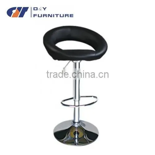 2016 Black PU Leather Bar Chair photo-2