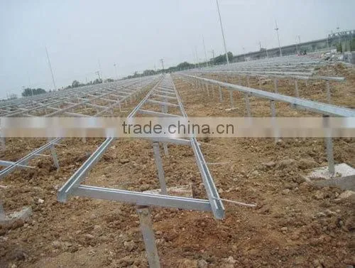 Ground Mounting Brackets for Solar Pannel Installation photo-3