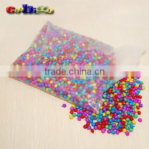 6mm JINGLE BELLS Beads Christmas Craft Bell For Tree Cat Collar Mix Colorful #FLQ095 photo-3