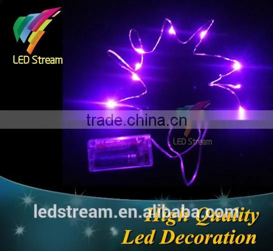 2AA Battery Powered 1M 10 Led Silver Color Copper Wire Mini Fairy String Light Lamp For Christmas Holiday Wedding Party photo-3