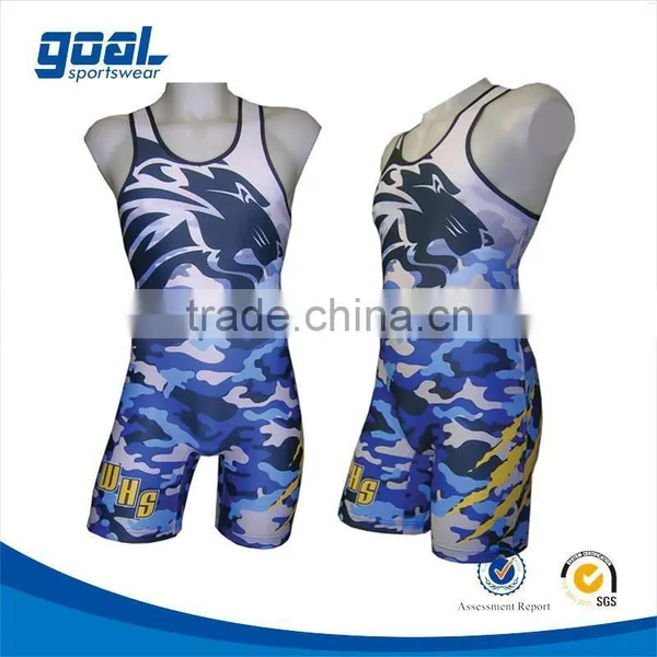 Fantastic Custom Men Wrestling Singlet in Cheap Price ,wrestling Clothing photo-2