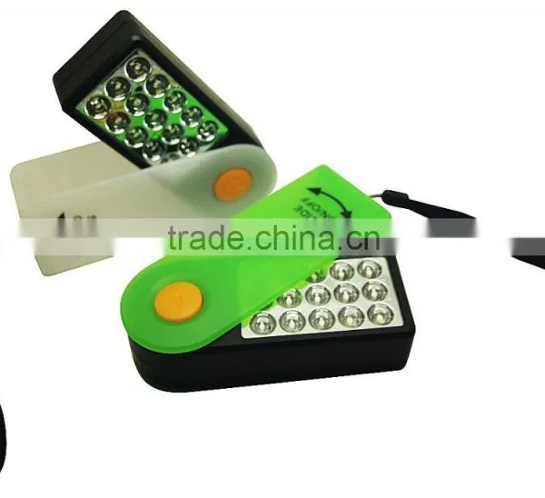 Plastic Foldable 15LED Working Light With Magnet photo-2