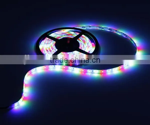 IP20 5050/3528 300smd RGB Colorful Rechangeable Flexible Led Strips Light Led Rigid Lights for Christmas photo-3