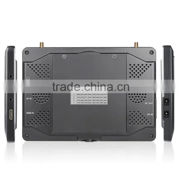 7 Inch Wireless Audio Video Transmitter Receiver Lcd Monitor Built in Battery 32 ch 5.8g Drone Parts photo-3