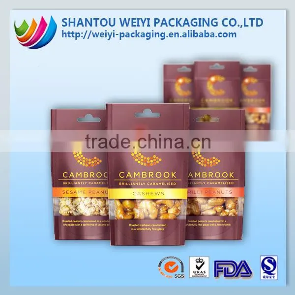 Zip Lock Plastic Stand up Foil Coffee Bags With Valve photo-2