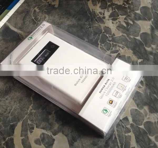 QC2.0 Qualcomm Quick Charge 2.0 10000mA Dual Port Power Bank With LED Indicators photo-5