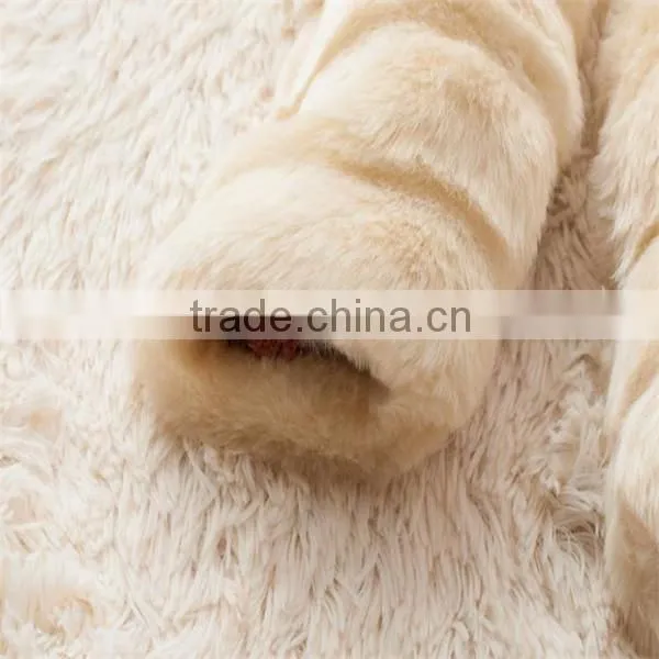 White Winter Thick Coat, Faux Fur Girl Clothes Wholesale photo-3