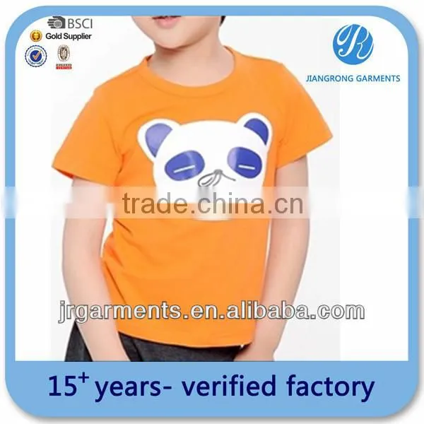 Garment Factory Children's Cotton Silk Printing Round Neck Short Sleeve t Shirt Clothing Bulk Wholesale / China Supplier