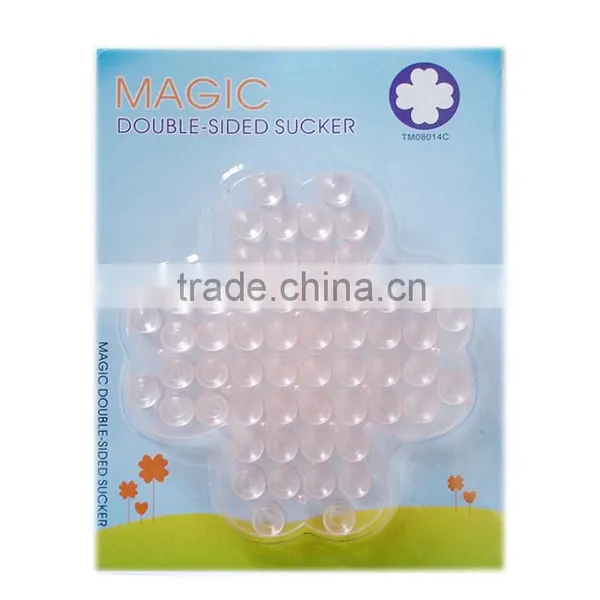 Multi Purpose PVC Magic Double Sided Sucker/china Bathroom Sucker photo-5