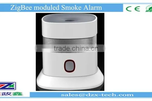New Product Smart Home Alarm Zigbee Nano Wireless Indoor Smoke Detector photo-2