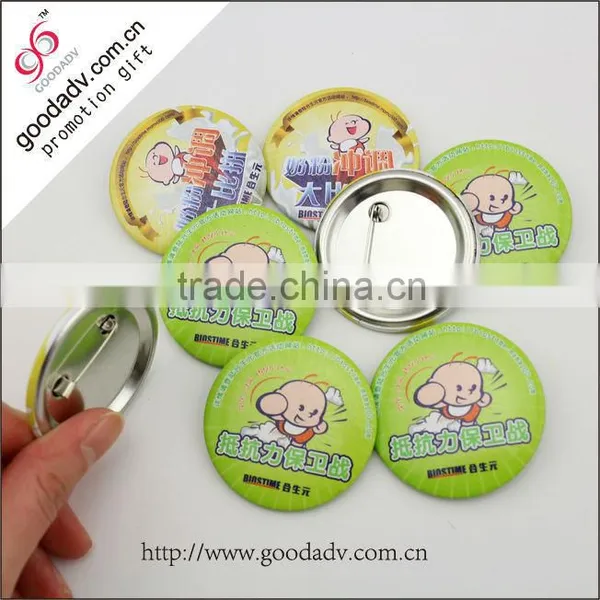 Fashion Business Gift Tinplate Custom Metal Pilot Wings Pin Badge photo-6