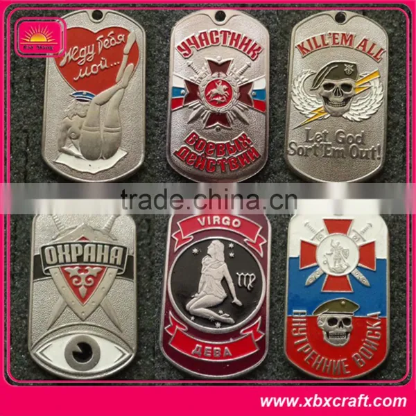 Decorative Metal Name Tag Necklace photo-6