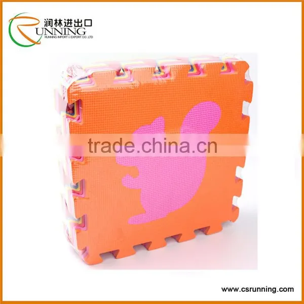 Non-toxic Interlocking Foam Roll up Play Mat photo-3