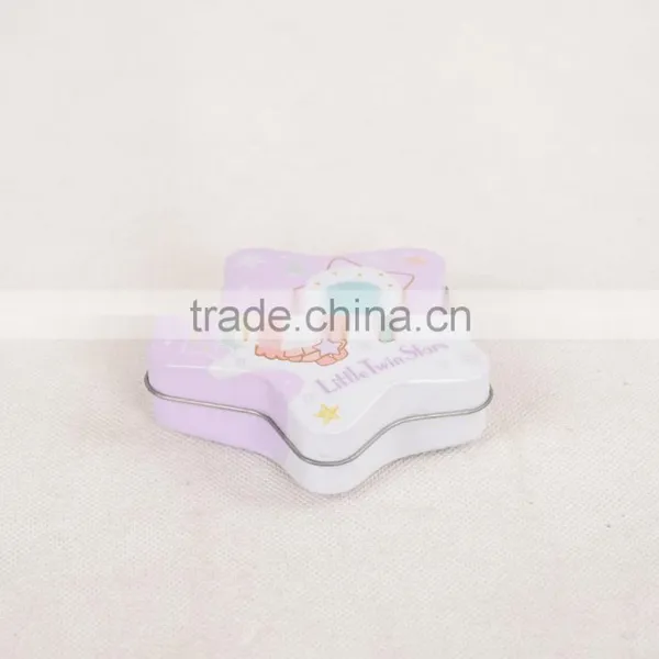 Star Shape Chrismas Tree's Decorations Tin Package photo-2