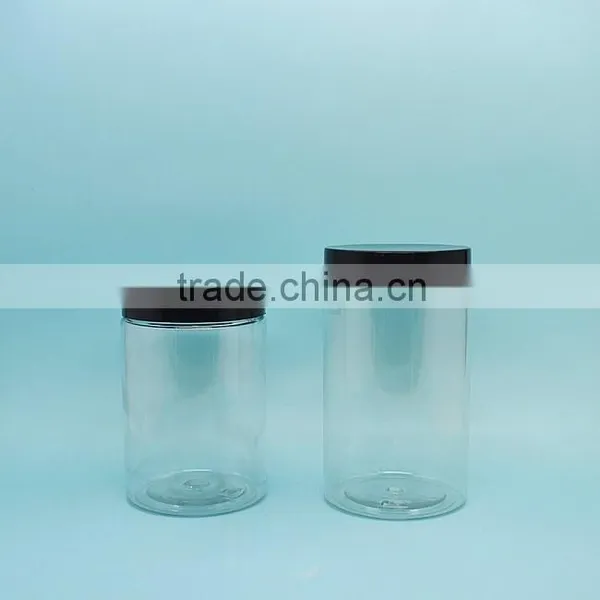 11oz 330ml Wholesale Clear Cylinder Plastic PET Jars,pet Containers Quality Choice photo-3