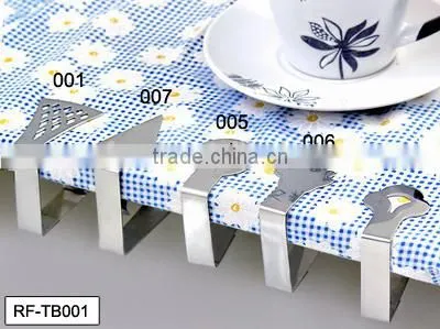 Household Articles Stainless Steel Table Cloths Clip photo-2