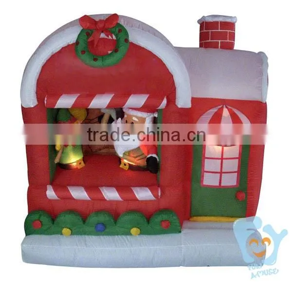 Cheap 0.55mm Pvc Tarpaulin Commercial Inflatable Bouncer for Sale photo-5