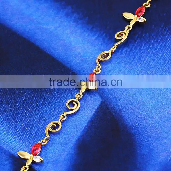 2015 Xuping Fashion 14K Gold Color Bracelet