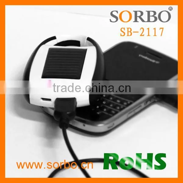 Solar Carabina Power Bank With Solar LED Flashlight for Mobile Phone Charger photo-4