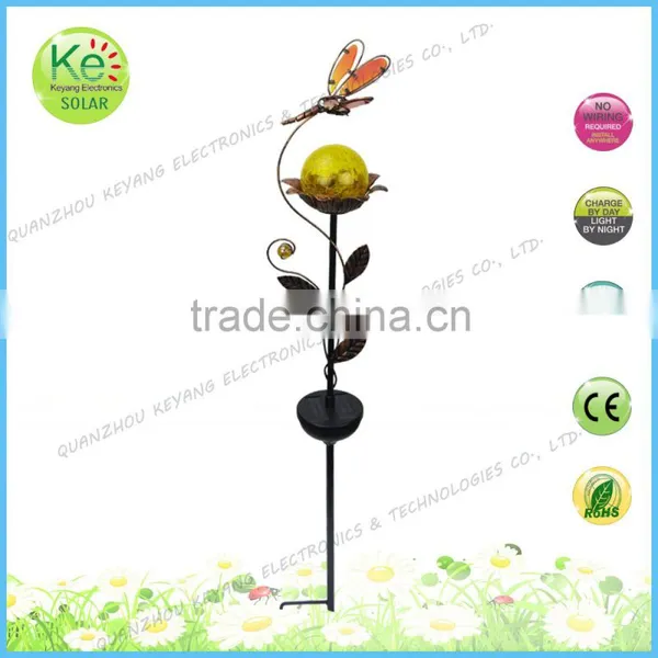 New Unique Lighting Pole Integrated Outdoor Solar Garden Post Light photo-3