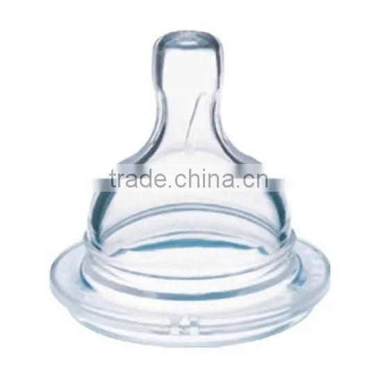 Food Grade Silicone Nipple Standard Neck and Wide Neck Teat High Transparency Baby Liquid Silicon Nipple Baby Teat