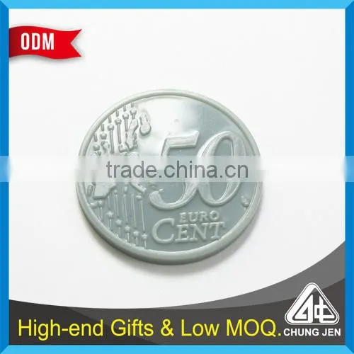 Cheap Trolley Coins Custom Supermarket Cart Custom Plastic Token photo-5