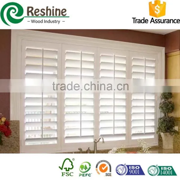 Extrusion PVC Shutter Solid Vinyl Shutters photo-4