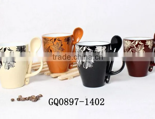 11oz Paint Ceramic Mug Oem for Promotion Gift photo-3