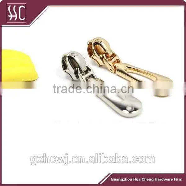 Latest Design Zipper Puller, Oval Shape Zipper Puller, Metal Zipper for Handbag Decoration photo-2