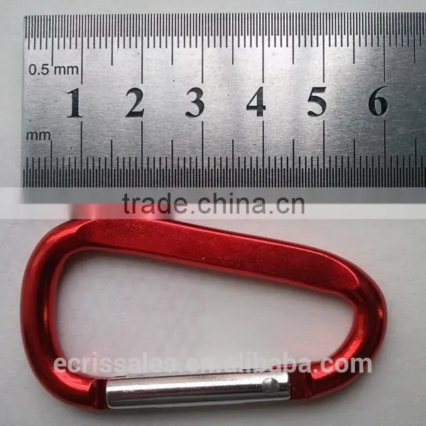 Hot Selling Flat D Shaped Carabiner photo-3