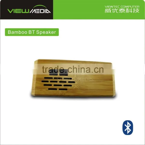 Bamboo BT CSR 4.0 Small Portable 3d Dsp Bluetooth Speaker Wood 2016 photo-5